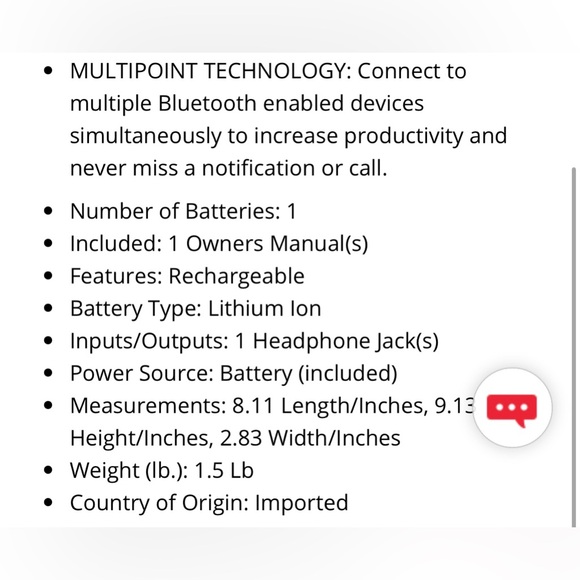 NIB Sharper Image Soundhaven Active Noise
Cancelling Over Ear Headphones - Picture 14 of 15